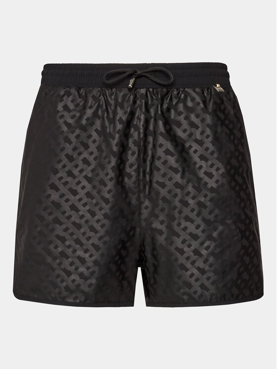 BOSS Boss Plavecké šortky Mono 50515295 Černá Regular Fit