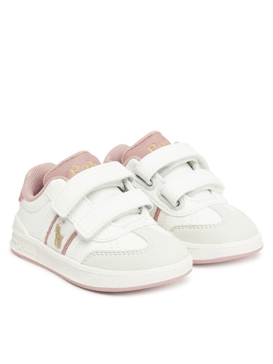 Polo Ralph Lauren Polo Ralph Lauren Sneakersy Heritage Court III T-Toe Ez RL03360101 Biela