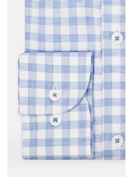 Lancerto Lancerto Koszula Aletta KO073222000017 Niebieski Slim Fit