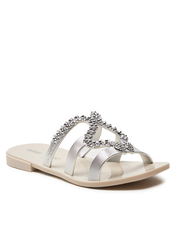 Melissa Melissa Plätud Melissa Slide + Bo.Bo. Ad 33862 Valge