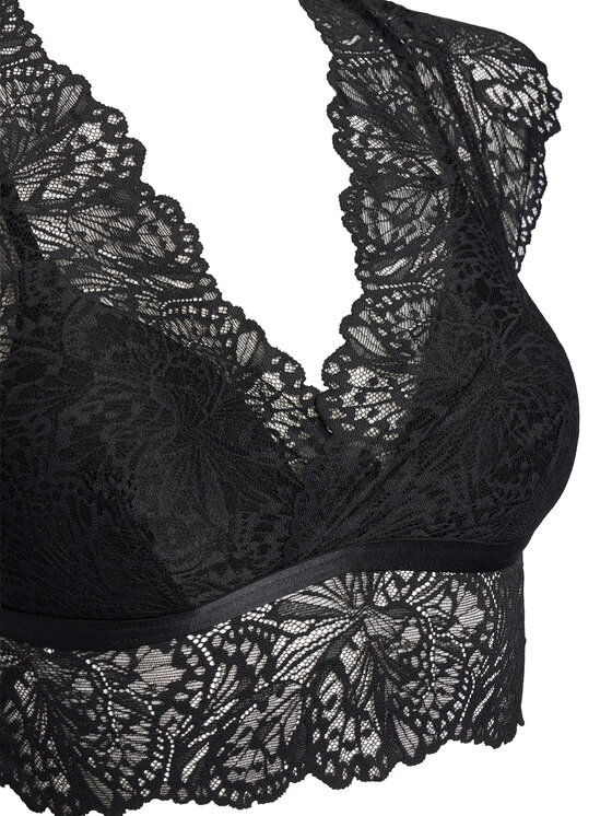 Hunkemöller Hunkemöller Sportinė liemenėlė Posie 302448 Juoda