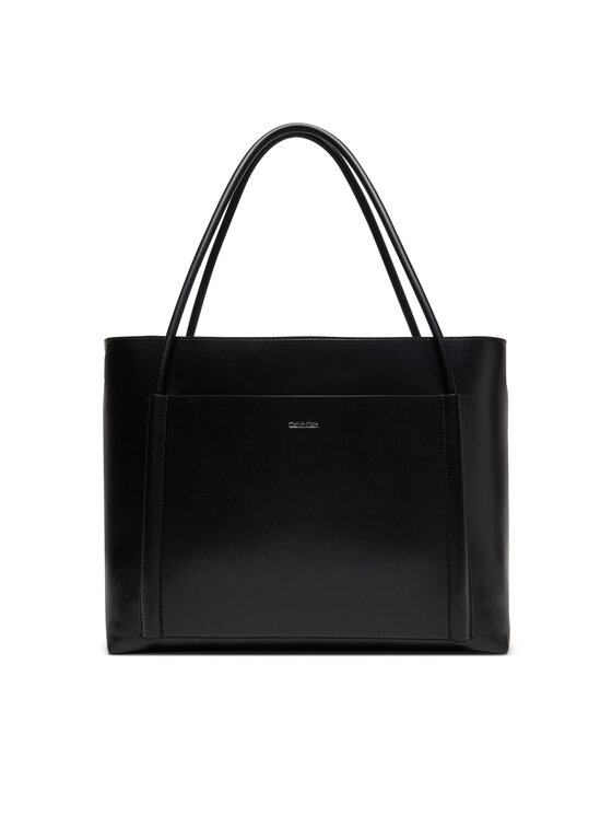 Calvin Klein Kabelka Ck Linn Large Shopper K60K613109 Čierna