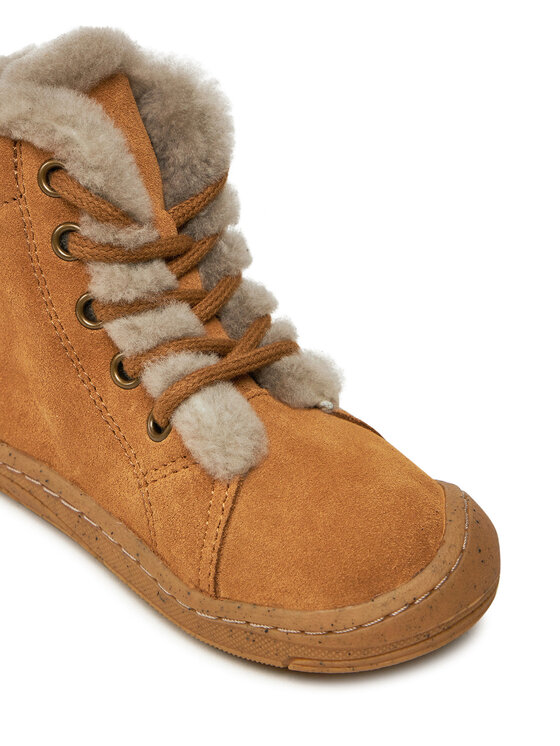 Froddo Froddo Gležnjarji Minni Suede Laces G2110140-2 S Rjava