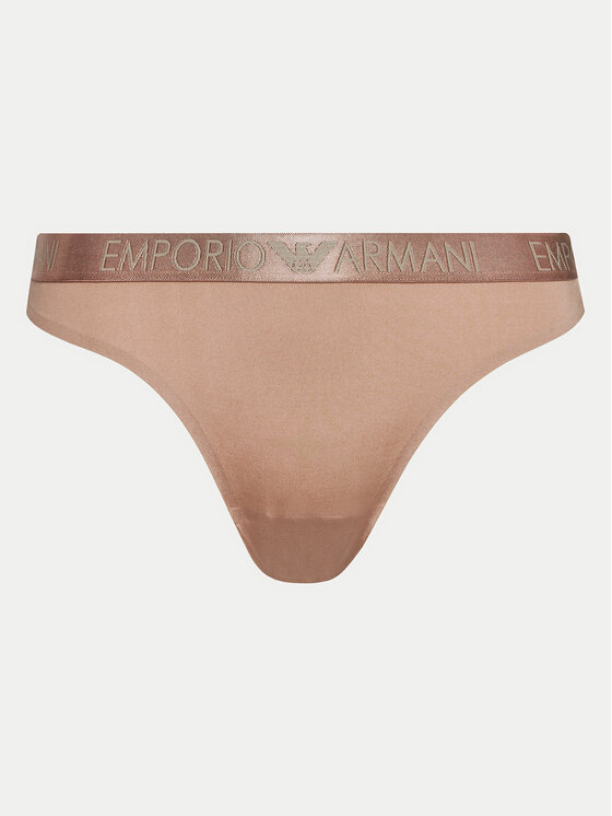 Emporio Armani Underwear Emporio Armani Underwear Sada 2 kusů string kalhotek 163333 4F235 16355 Béžová