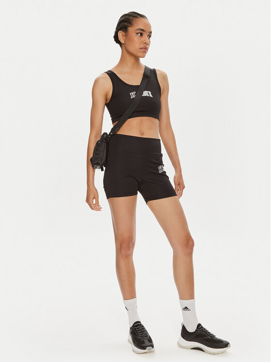 Karl Kani Karl Kani Rinnahoidja-top Small Serif 6131340 Must Slim Fit