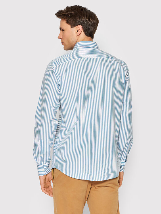 United Colors Of Benetton United Colors Of Benetton Πουκάμισο 5WHT5QKN8 Μπλε Slim Fit