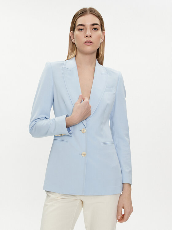 United Colors Of Benetton United Colors Of Benetton Bleizers 2RGYDW01V Gaiši zils Regular Fit