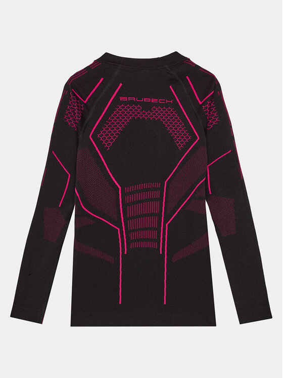 Brubeck Brubeck Bielizna termoaktywna górna LS1612J Czarny Slim Fit