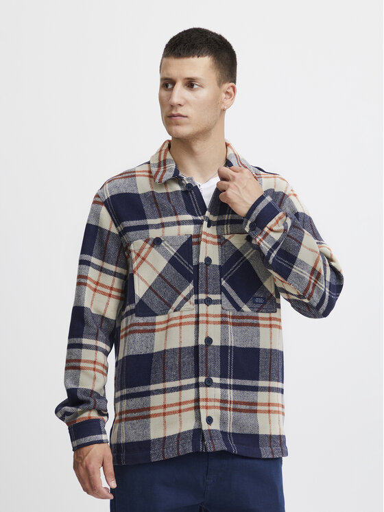 Blend Blend Hemd 20715931 Dunkelblau Regular Fit