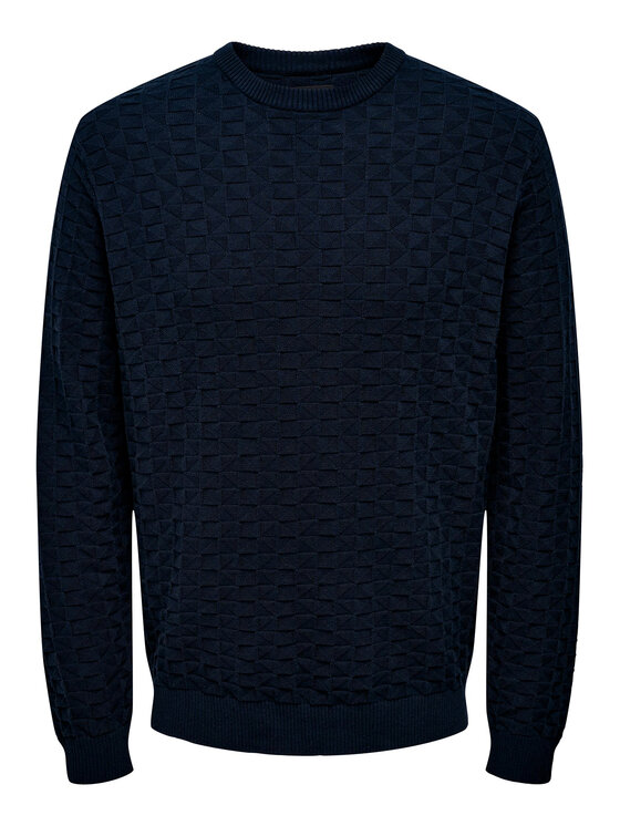 Only & Sons Only & Sons Pullover 22026559 Dunkelblau Regular Fit