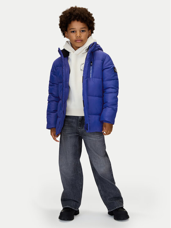 Calvin Klein Jeans Calvin Klein Jeans Winterjacke Essential IB0IB01276 M Blau Regular Fit