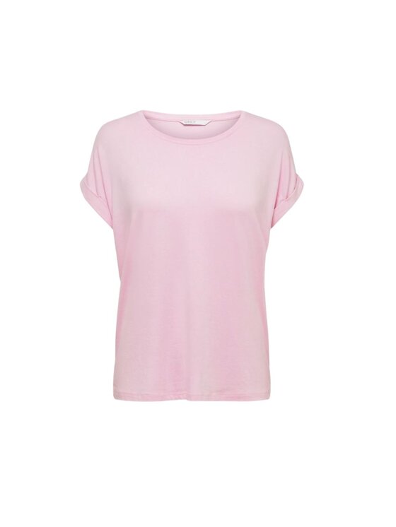 ONLY ONLY T-shirt ONLMOSTER SS NECK TOP Rosa Regular Fit