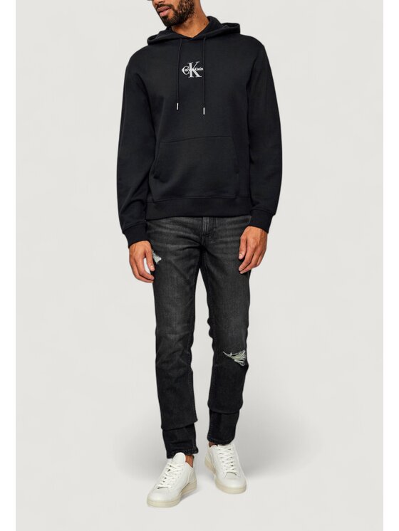 Calvin Klein Jeans Calvin Klein Jeans Sweatshirt LV04RD243G Schwarz Regular Fit