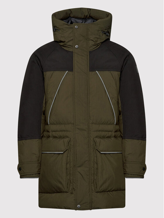 Woolrich Woolrich Kurtka puchowa Teton CFWOOU0524MRUT1723 Zielony Regular Fit
