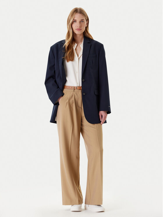 Tommy Hilfiger Tommy Hilfiger Сако Elevated WW0WW46808 Тъмносин Relaxed Fit