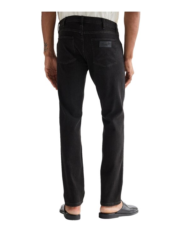 Wrangler Wrangler Jeansy 112377762 Czarny Regular Fit