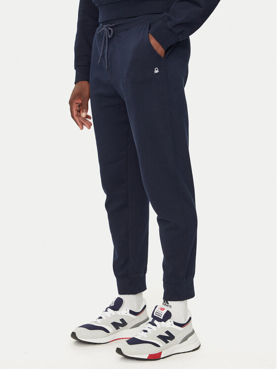 Pantalone United Colors Of Benetton - 100% Cotone, Taglio Regular, Vita Con Coulisse