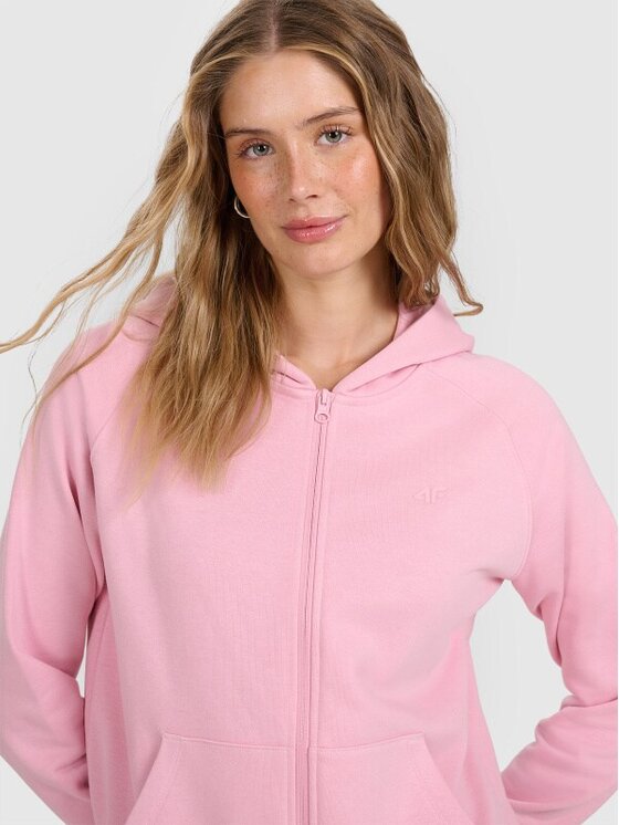 4F 4F Felpa FWMM00TSWSF1763-56S Rosa Regular Fit