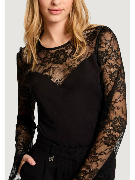 Morgan Morgan Blusa 261-TMELO Nero Slim Fit