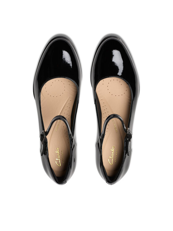 Clarks Clarks Pantofi Freva 55 Strap 26181337 Negru