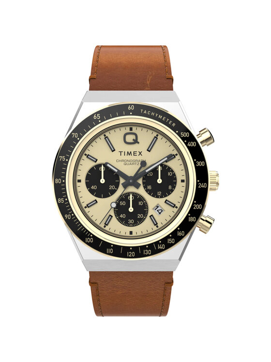 Timex Timex Zegarek TW2W64400 Brązowy