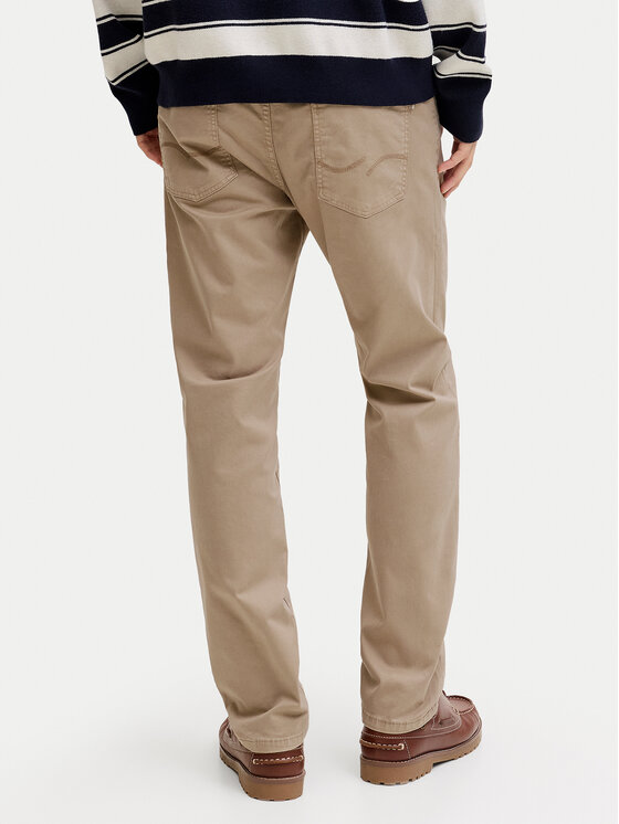 Jack & Jones Jack & Jones Spodnie materiałowe Clark Finn 12293328 Beżowy Regular Fit