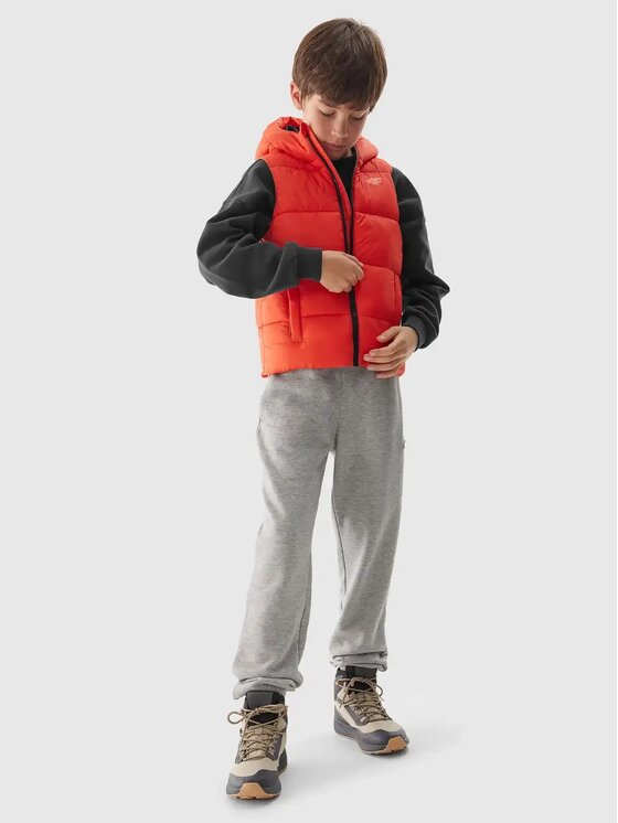 4F 4F Gilet 4FJWAW24TVJAM13-70S Arancione Regular Fit