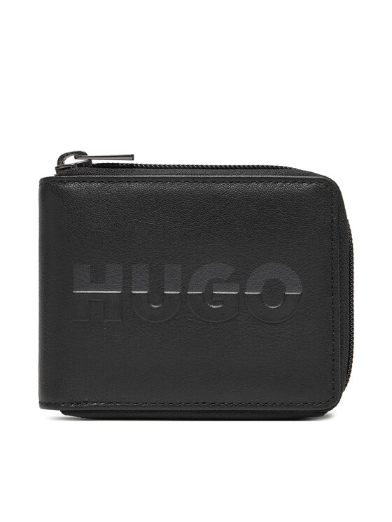 HUGO Duży Portfel Męski 50548751 Czarny