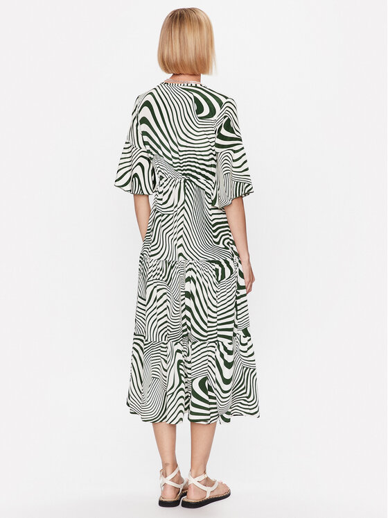 Vestito estivo IC23 134 Verde Regular Fit