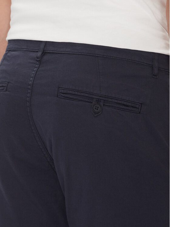 KARL LAGERFELD KARL LAGERFELD Šortky z materiálu 265812 552829 Tmavomodrá Regular Fit