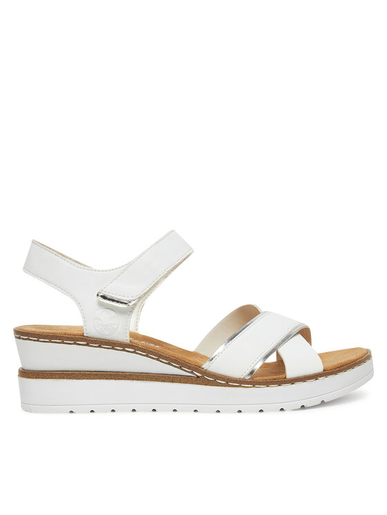Rieker Rieker Sandalen V38G9-80 Weiß
