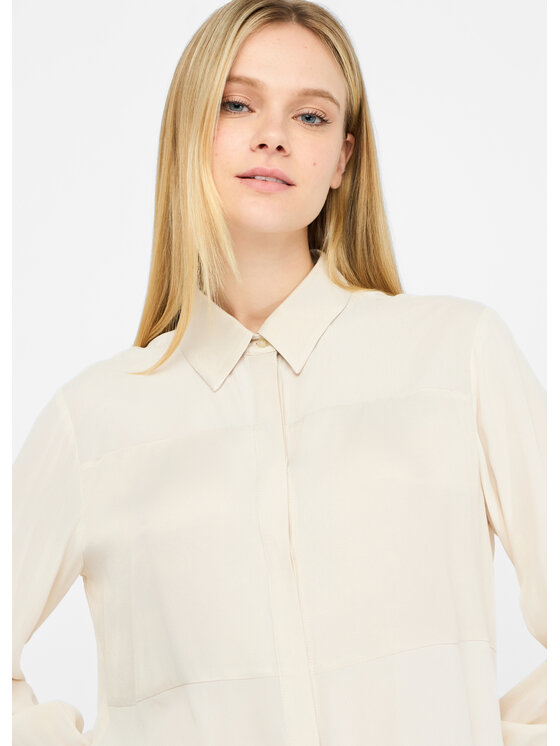 Liu Jo Liu Jo Camicia MF5106T257820304 Beige Regular Fit