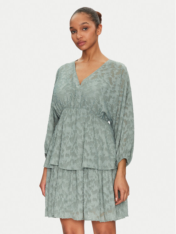 YAS YAS Rochie cocktail Miri 26036644 Verde Regular Fit