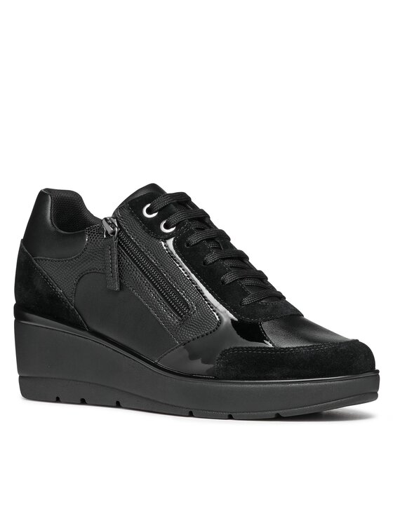 Sneakers Geox D Ilde D36RAC 05422 C9999 Negru