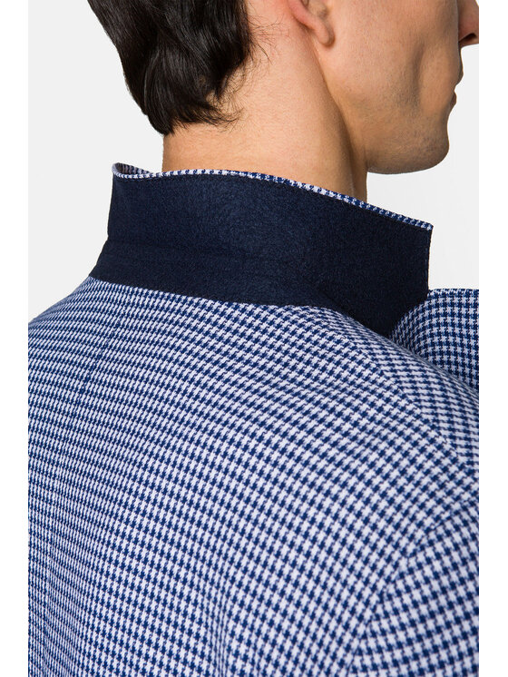 Lancerto Lancerto Marynarka Daytona Niebieski Slim Fit