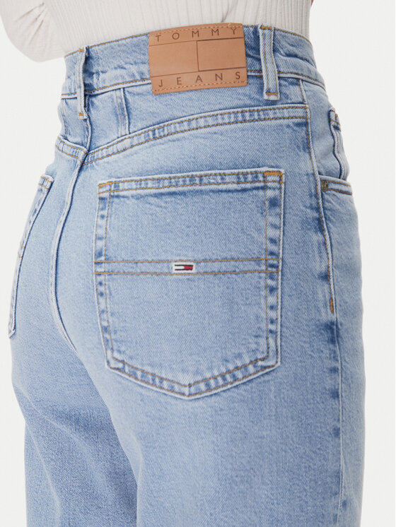 Tommy Jeans Tommy Jeans Traperice Mom Jean Uh Tpr Bi0112 Co DW0DW20041 Plava Regular Fit