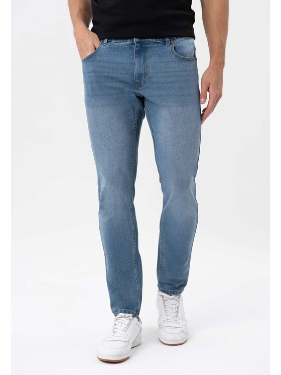 Volcano Volcano Jeansy D-DEXTER 53 Niebieski Slim Fit