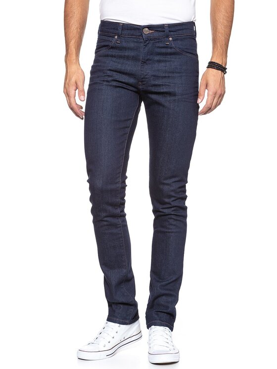 Wrangler Wrangler Jeansy LARSTON Niebieski Slim Fit