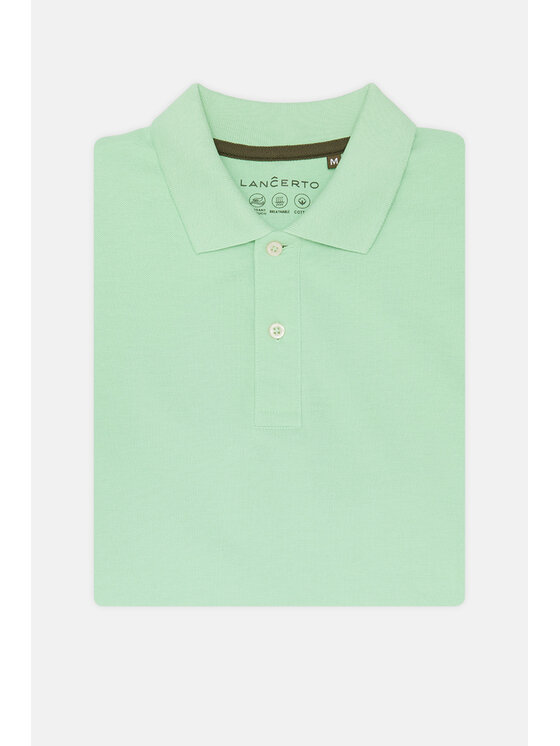 Lancerto Lancerto Polo Jakob PO073124000005 Zielony Regular Fit