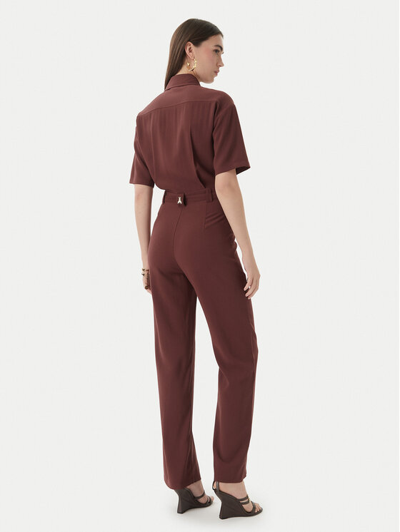 Patrizia Pepe Patrizia Pepe Kombinezon 2T0099/A573-B887 Temno rjava Regular Fit