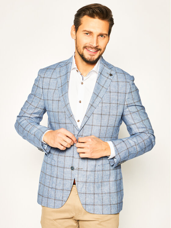 Giacca da abito 3392-00 Blu Regular Fit