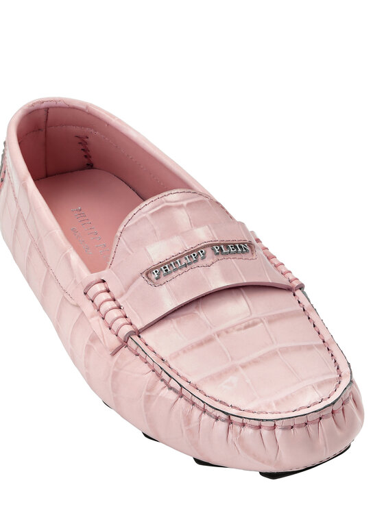 PHILIPP PLEIN PHILIPP PLEIN Mokasyny 25635 Różowy