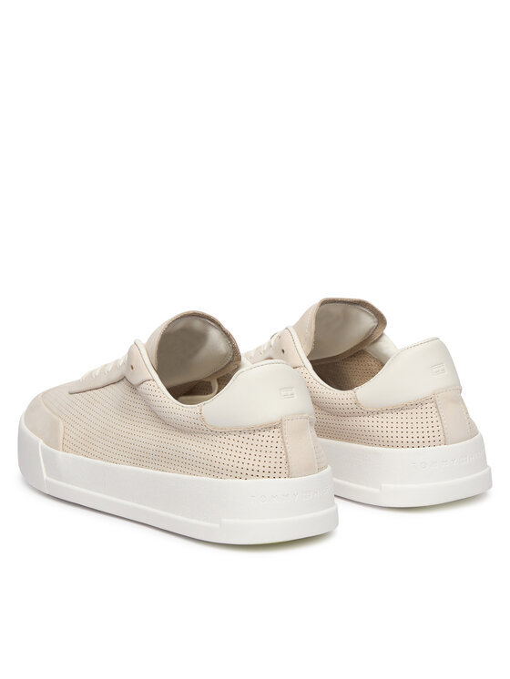 Tommy Hilfiger Tommy Hilfiger Sneakersy Th Court Best FM0FM05821 Beżowy