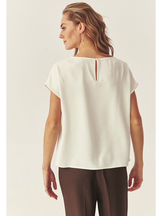 TATUUM Tatuum Blúzka VIVIA Biela Classic Fit