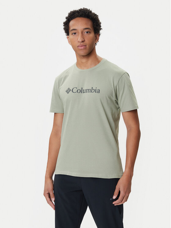 Columbia Columbia Tricou Csc Basic Logo™ 1680053 Verde Regular Fit