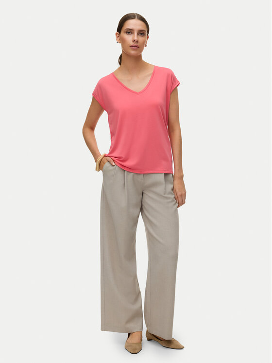 Vero Moda Vero Moda T-Shirt Filli 10247666 Różowy Relaxed Fit