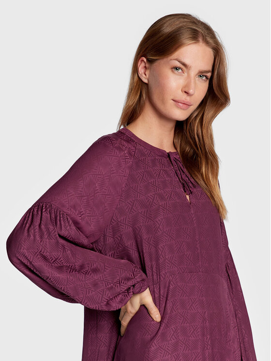 Karen by Simonsen Karen by Simonsen Vsakodnevna obleka Emey 10104014 Vijolična Relaxed Fit