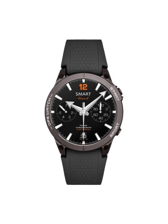 Watchmark Watchmark Smartwatch GPS WATCH Μαύρο