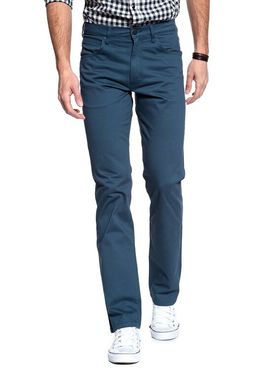 Wrangler Wrangler Pantaloni di tessuto ARIZONA Blu Straight Fit