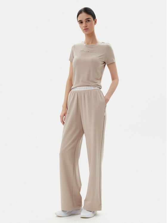 EA7 Emporio Armani EA7 Emporio Armani T-Shirt 7W000274 AF12945 U6155 Beżowy Slim Fit
